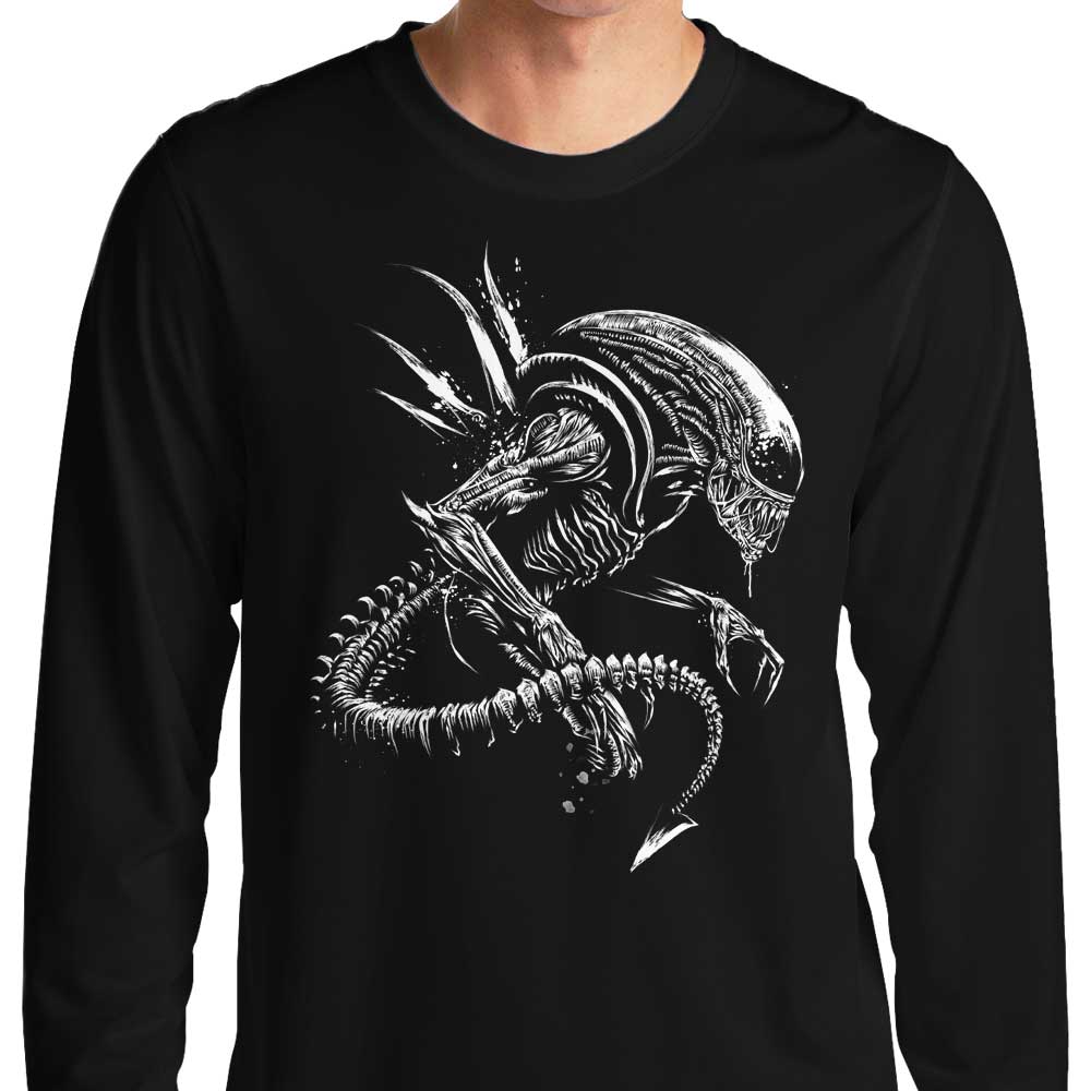 Dr. Monekers' Space Rage Long - Sleeve Stylish T - Shirt