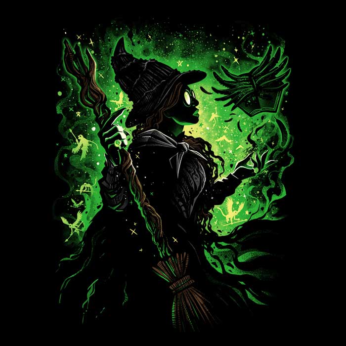 Alemaglia Men's V-Neck 'The Witch of the West' T-Shirt