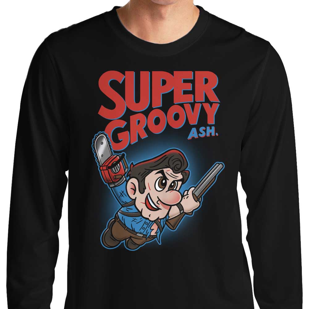 Super Cool Long Sleeve Crewneck T-Shirt by Getsousa