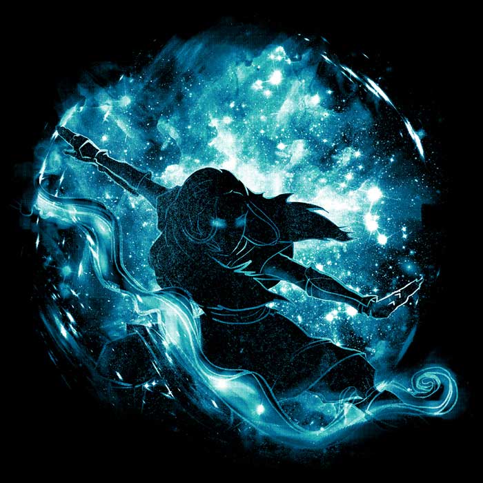 Kharmazero's Space Water-themed Unisex and Women's Tank Tops