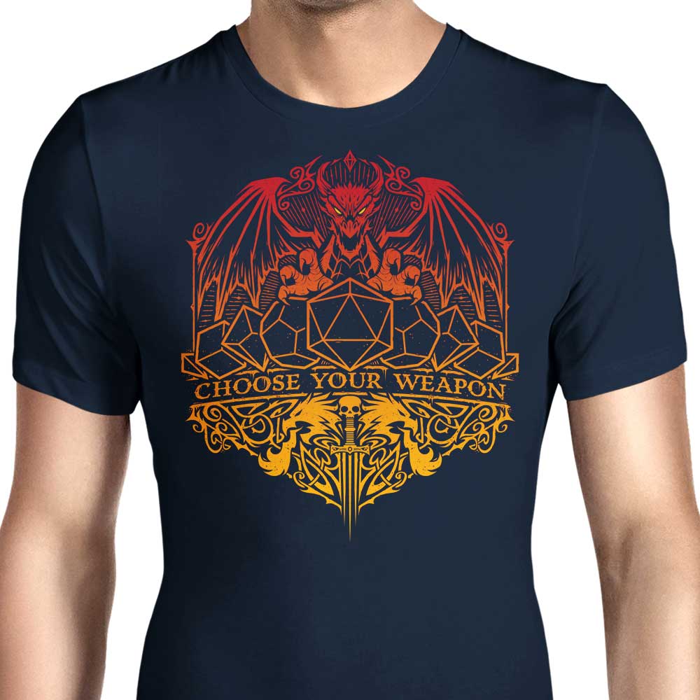StudioM6's 'Choose Your Weapon' - Stylish Men's T - Shirts Collection