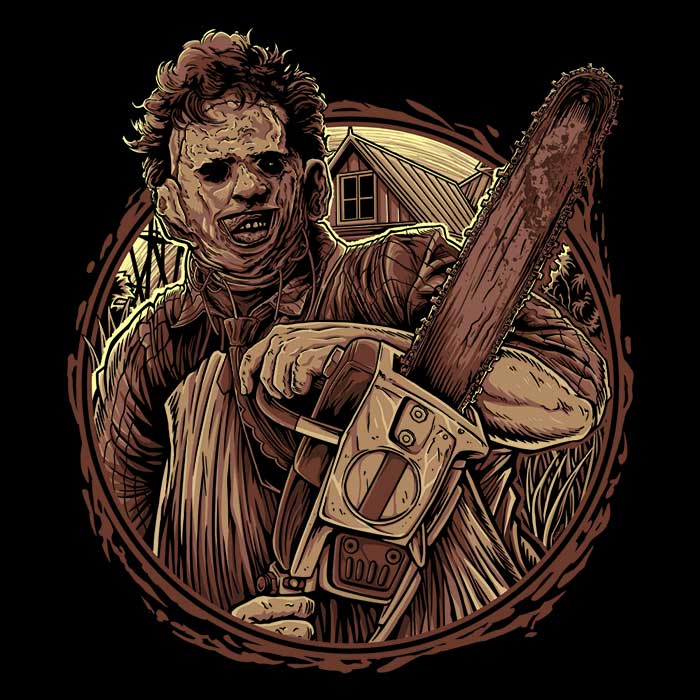 Svthyp's Stylish Long - Sleeve 'Into Texas' T - Shirt
