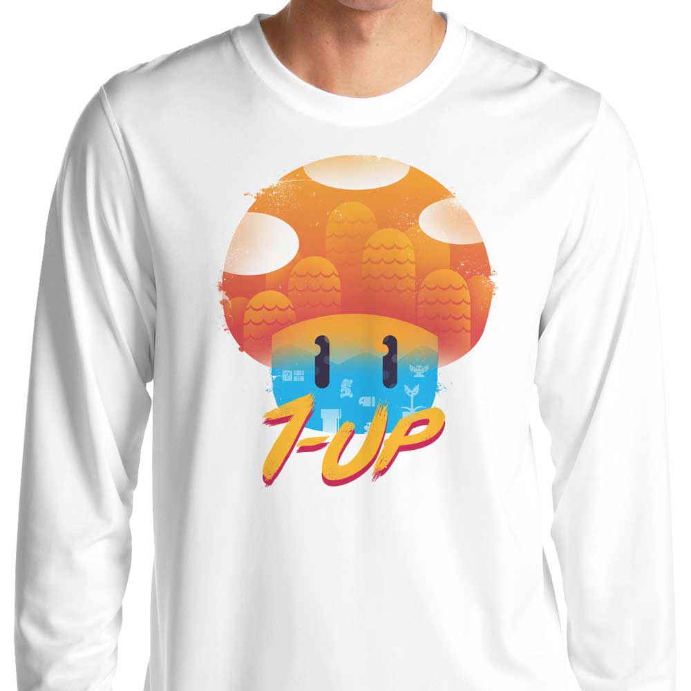 Exciting Mushroom Adventures-themed Long Sleeve Crewneck T-Shirt