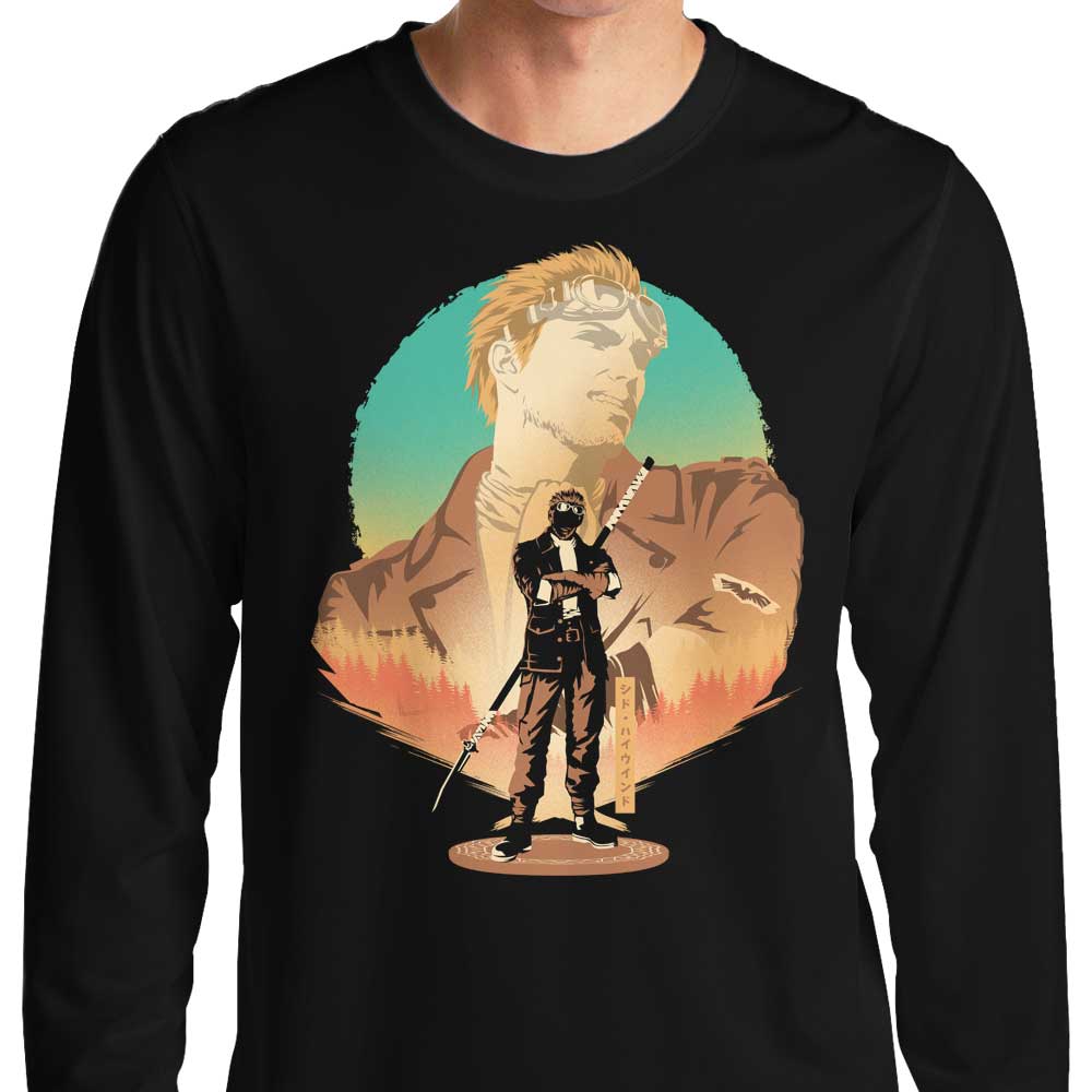 Long Sleeve Airship Captain T-Shirt for Fashion Lovers