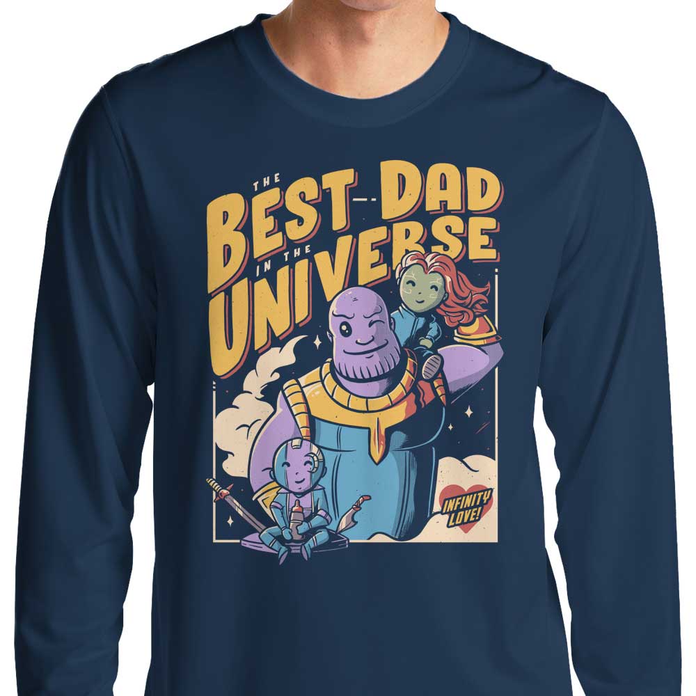 Universe's Finest Dad - Comfortable Long Sleeve T-Shirt