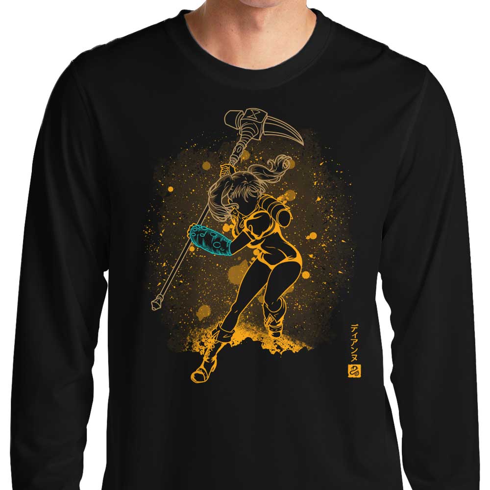 Soulkr's The Sin of Envy Stylish Long Sleeve Crewneck T - Shirt for Fashion Lovers