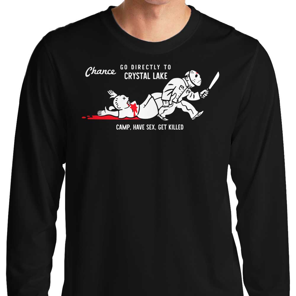 Demonigote's Long Sleeve 'Go to Camp' T-Shirt for a Cool Look