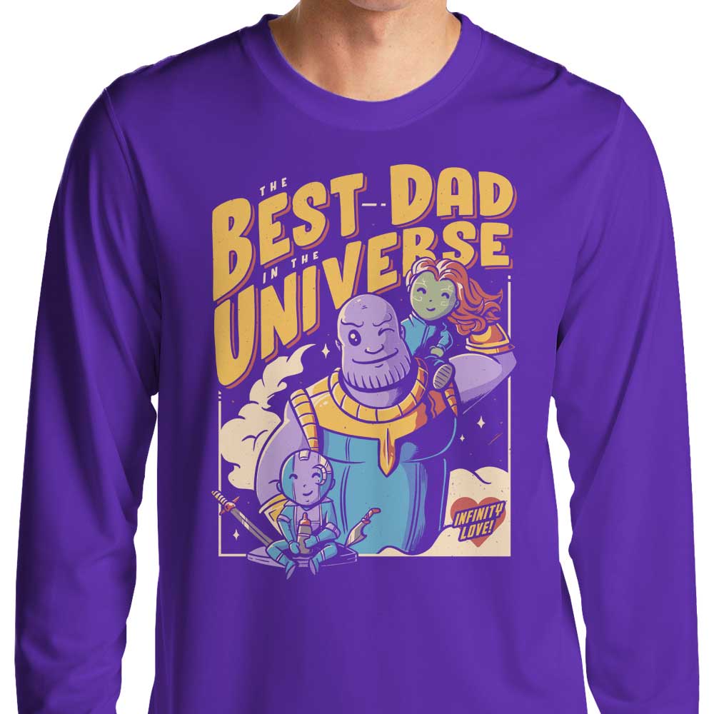 Universe's Finest Dad - Comfortable Long Sleeve T-Shirt