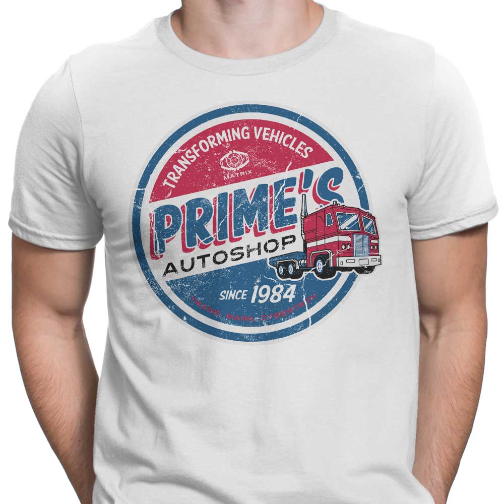 Prime's Men's Fashion Apparel from Auto Shop