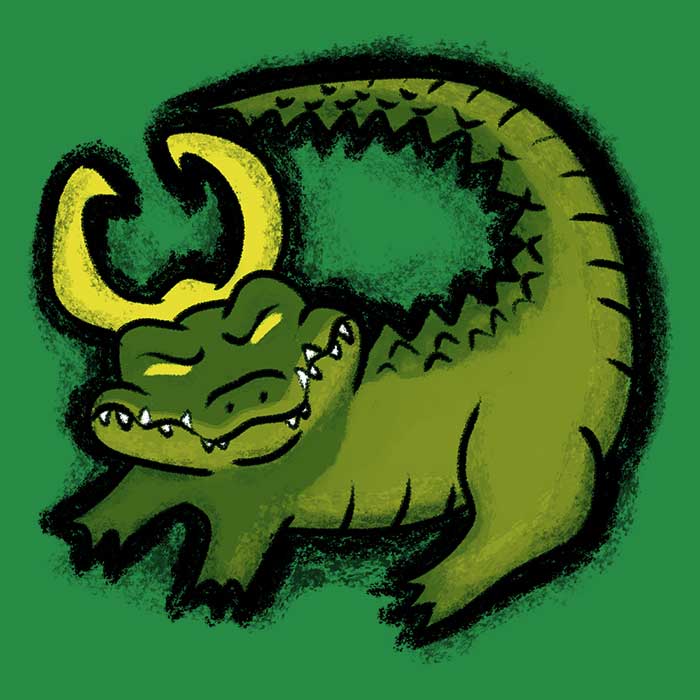 The Alligator King Men's and Women's Comfortable Unisex Tank Top