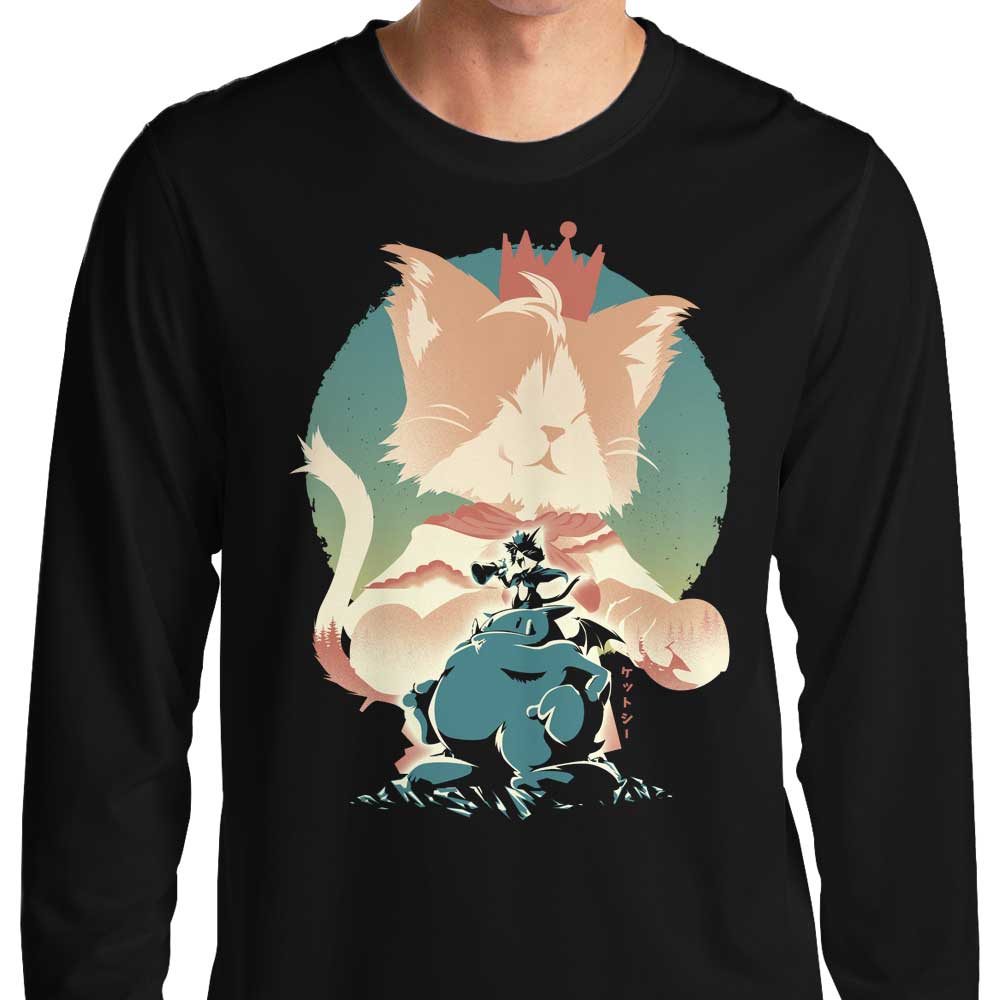 Hypertwenty's Shinra Spy Moggy Long - Sleeve Fashion T - Shirt