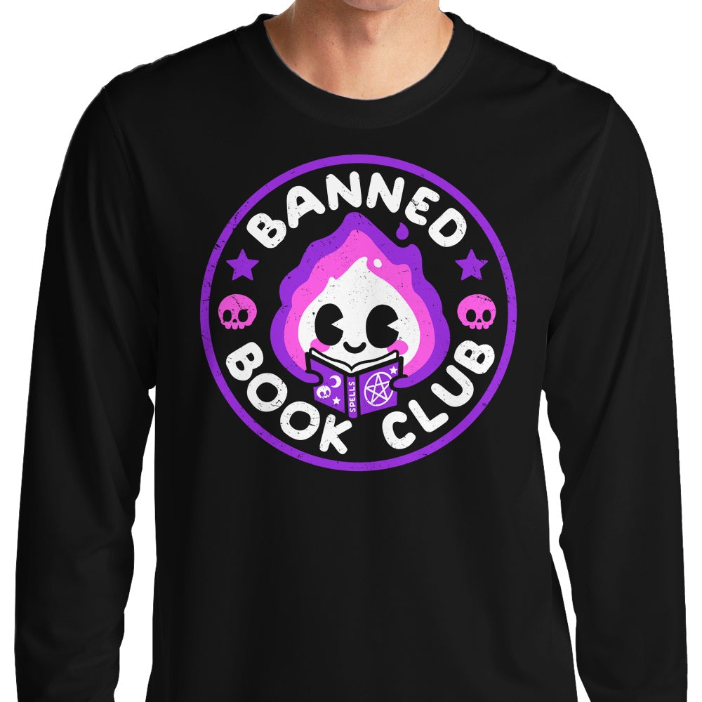 NemiMakeIt's Comfortable Long Sleeve Banned Book Club T - Shirt