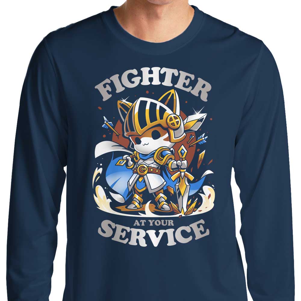 Service - Ready Fighter Long - Sleeve T - Shirt
