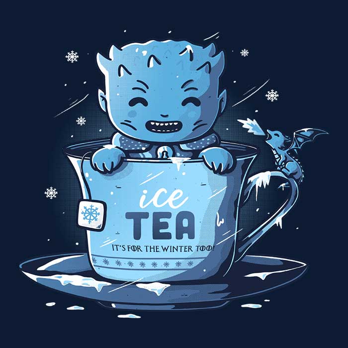 Stylish Wight Tea Branded Long Sleeve Crewneck T-Shirt for All Sizes