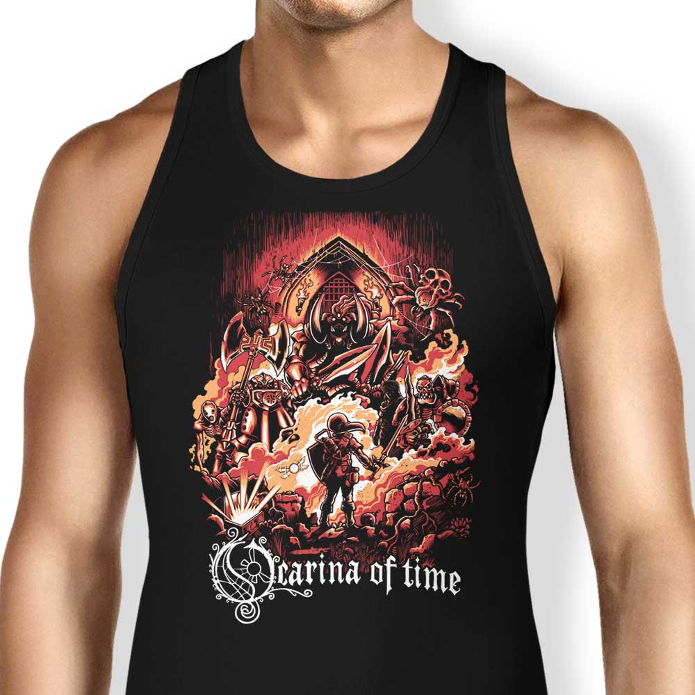 Legendary Ocarina Inspired Tank Top by Dracula Byte