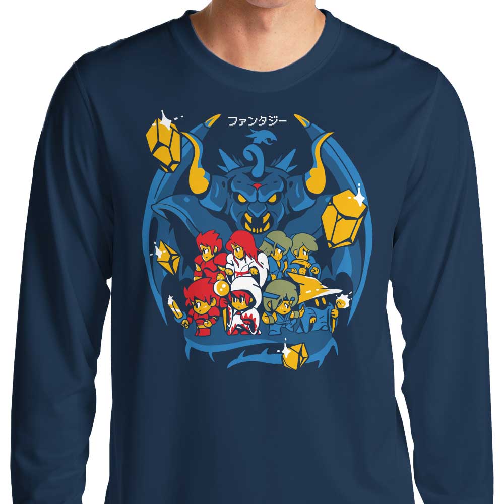 Sketchdemao's Fantasy Evolution Long Sleeve Crewneck T - Shirt for Fashion Lovers