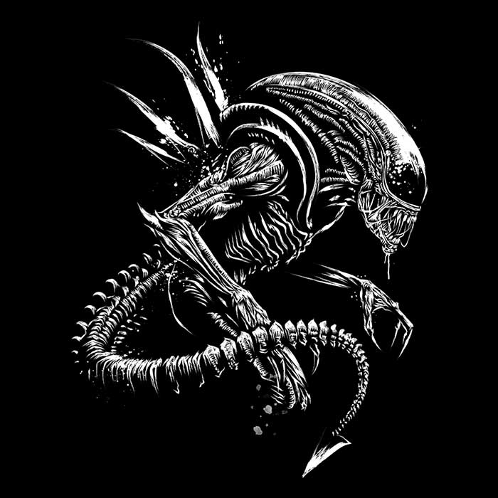 Dr. Monekers' Space Rage Long - Sleeve Stylish T - Shirt