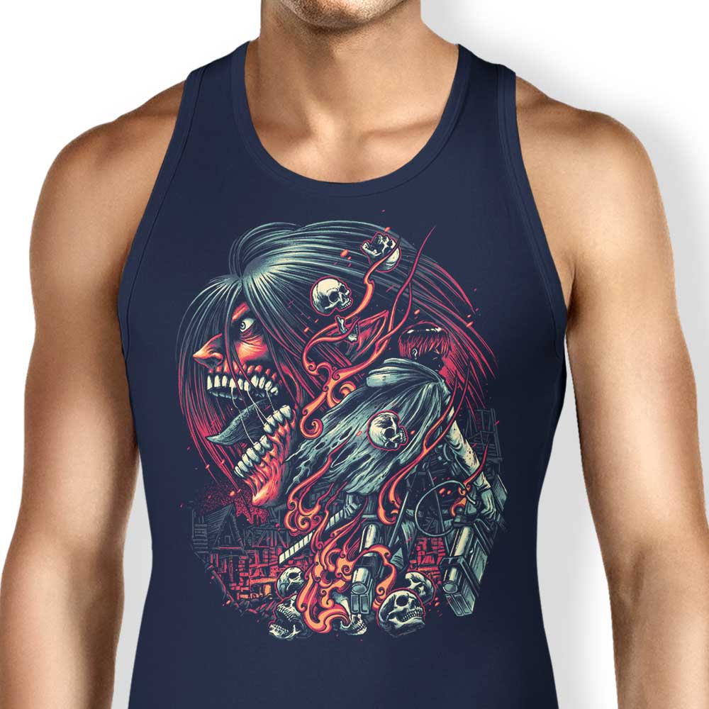 Glitchygorilla's Inspiring 'Break the Walls Down' Tank Top for Trendy Wear