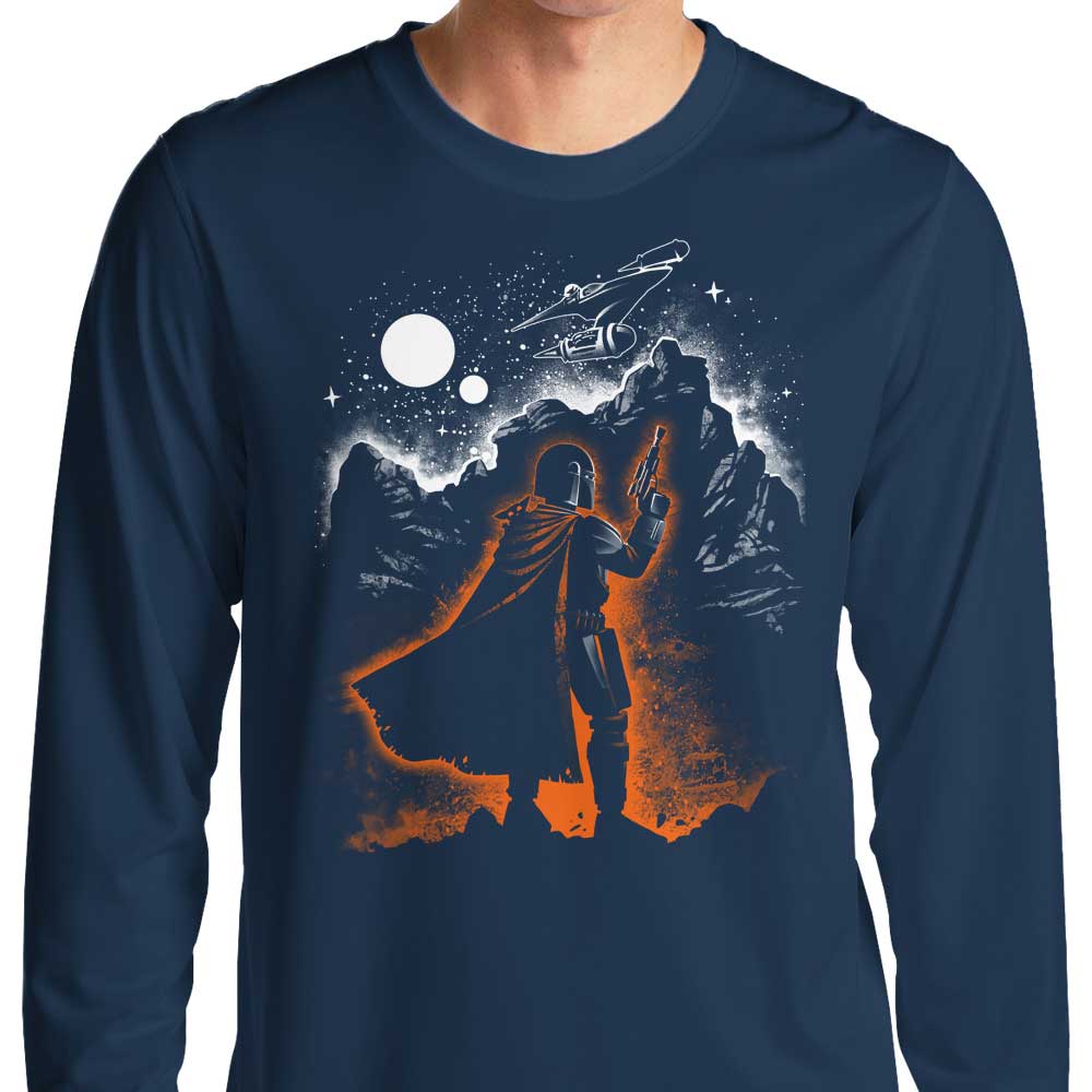 Alemaglia's Lone Hunter Long Sleeve Comfortable T-Shirt