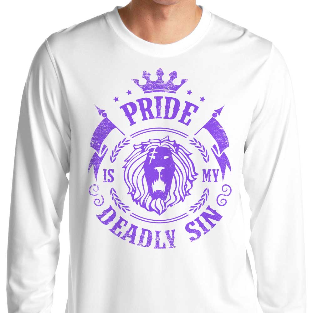 Typhoonic Art's 'Pride is My Sin' Stylish Long Sleeve Crewneck T - Shirt