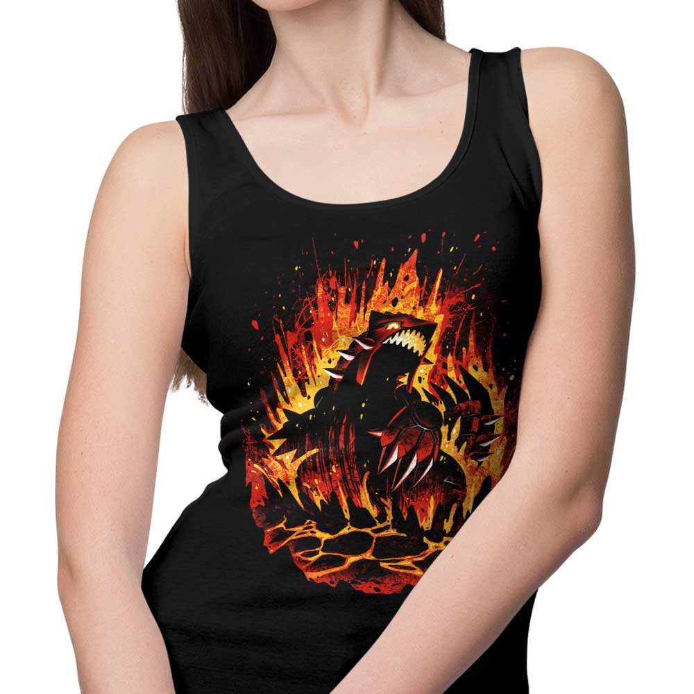 Alemaglia's Magma Cataclysm Stylish Tank Top