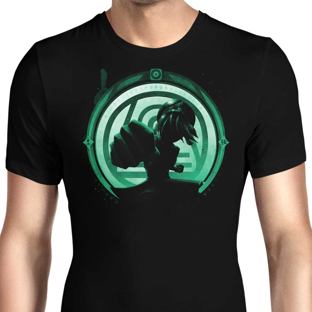 Teesgeex Men's 'Into the Earth' Cotton T-Shirts in Various Sizes