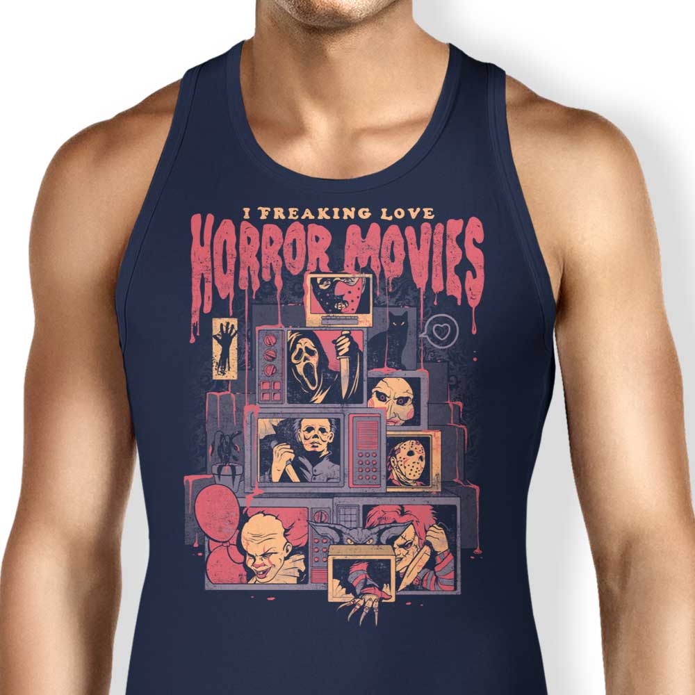 I Absolutely Adore Horror Movies - Women's Fashionable Tank Top