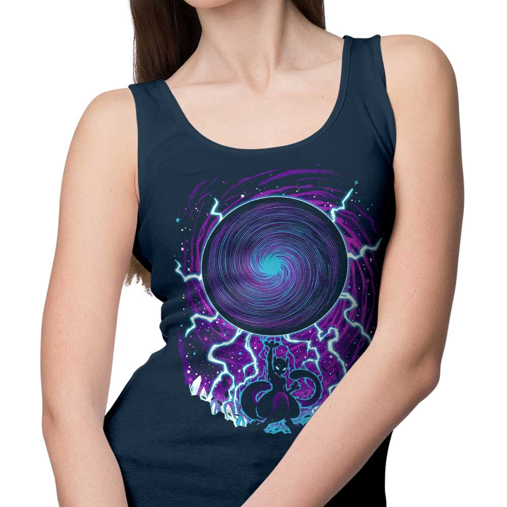 Alemaglia's Large Shadow Ball Design Tank Top for Fashion Lovers