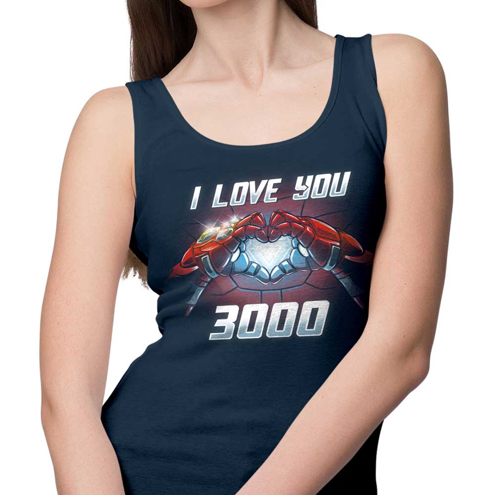 Soft and Comfortable 'I Love You 3000' Unisex & Women's Tank Tops