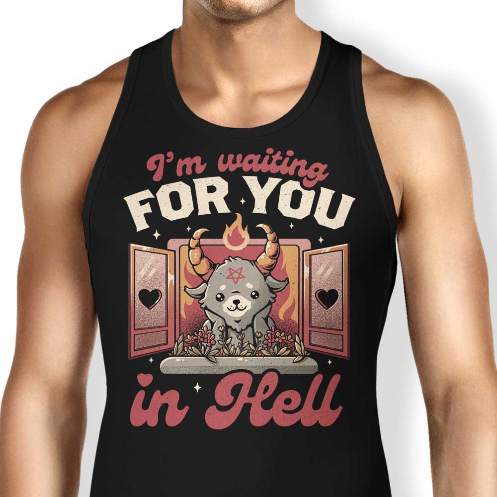 Edu.ely's 'Waiting for You' Men's and Women's Comfortable Tank Tops