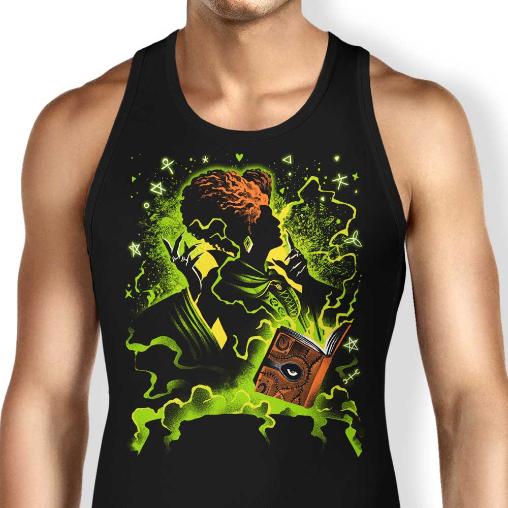Black Magic Witch-themed Women's Tank Top
