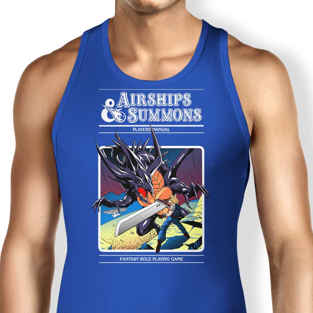 Coinbox Tees Airship and Summons Branded Men's and Women's Comfortable Tank Tops
