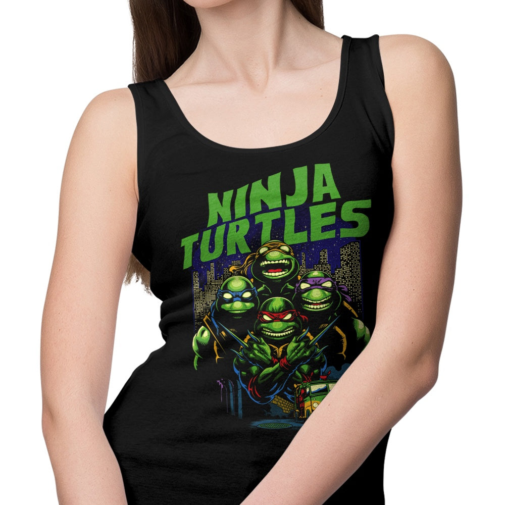 Dracula Byte's Soft and Comfortable Ninjutsu Masters Tank Tops