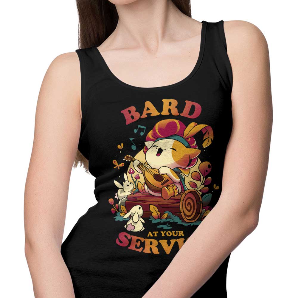 Snouleaf's Bard at Your Service - Comfortable Men's and Women's Unisex Tank Tops
