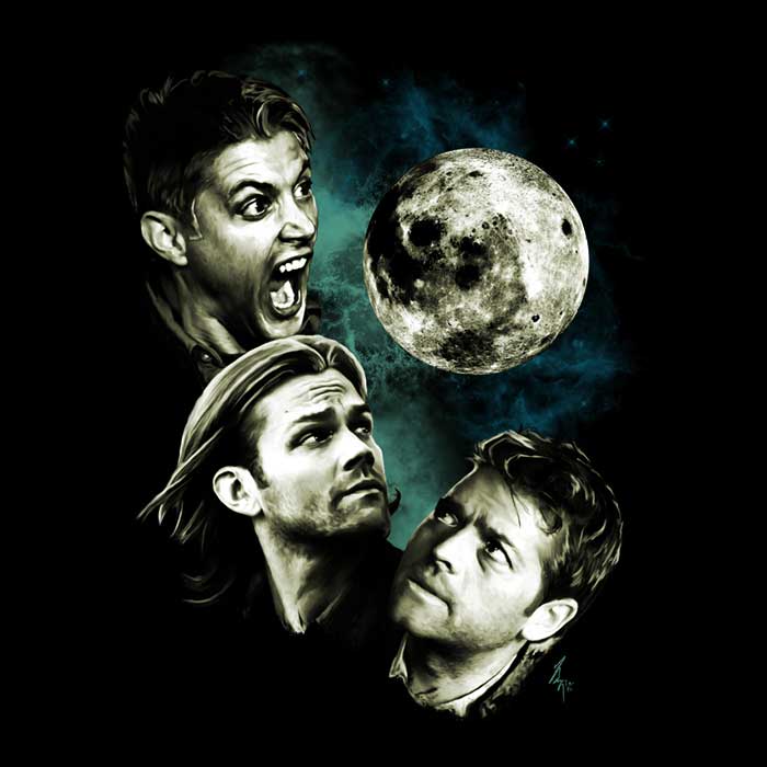 Three Super Moon Stylish Tank Top for Fashionable Wear