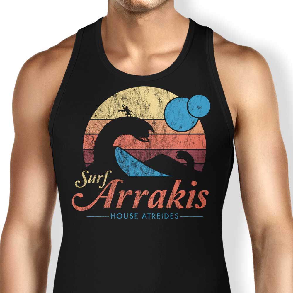 Surfing Tank Top - Surf Arrakis by Nemons