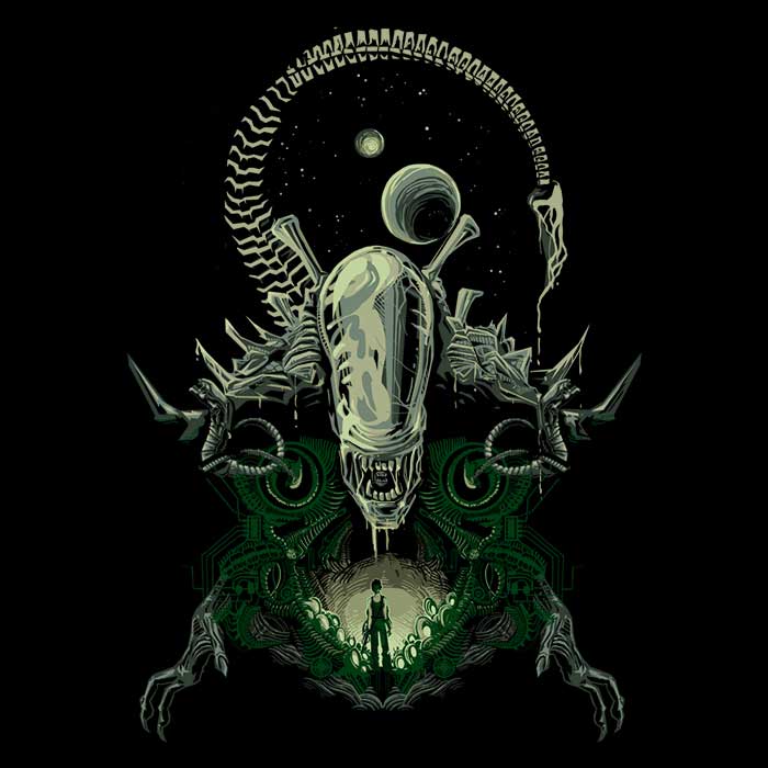 Harantula's Soft and Comfortable Alien Nightmare Tank Tops for All Genders