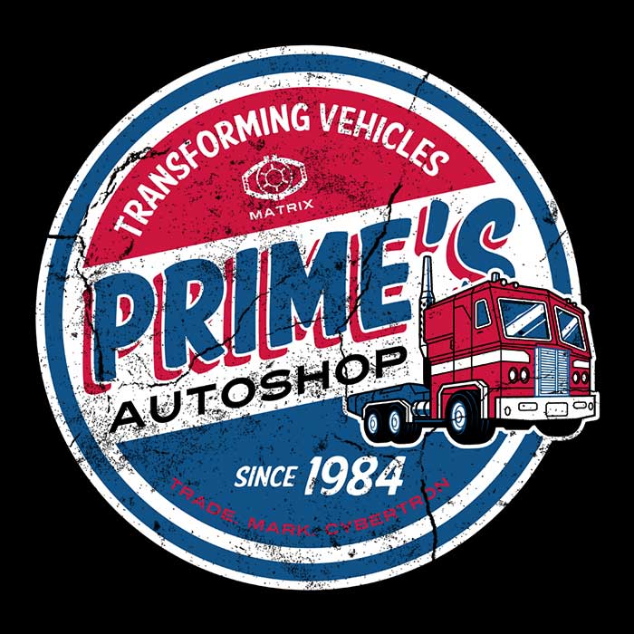 Prime's Auto Shop Men's Sleeveless Tank Top for Automotive Enthusiasts