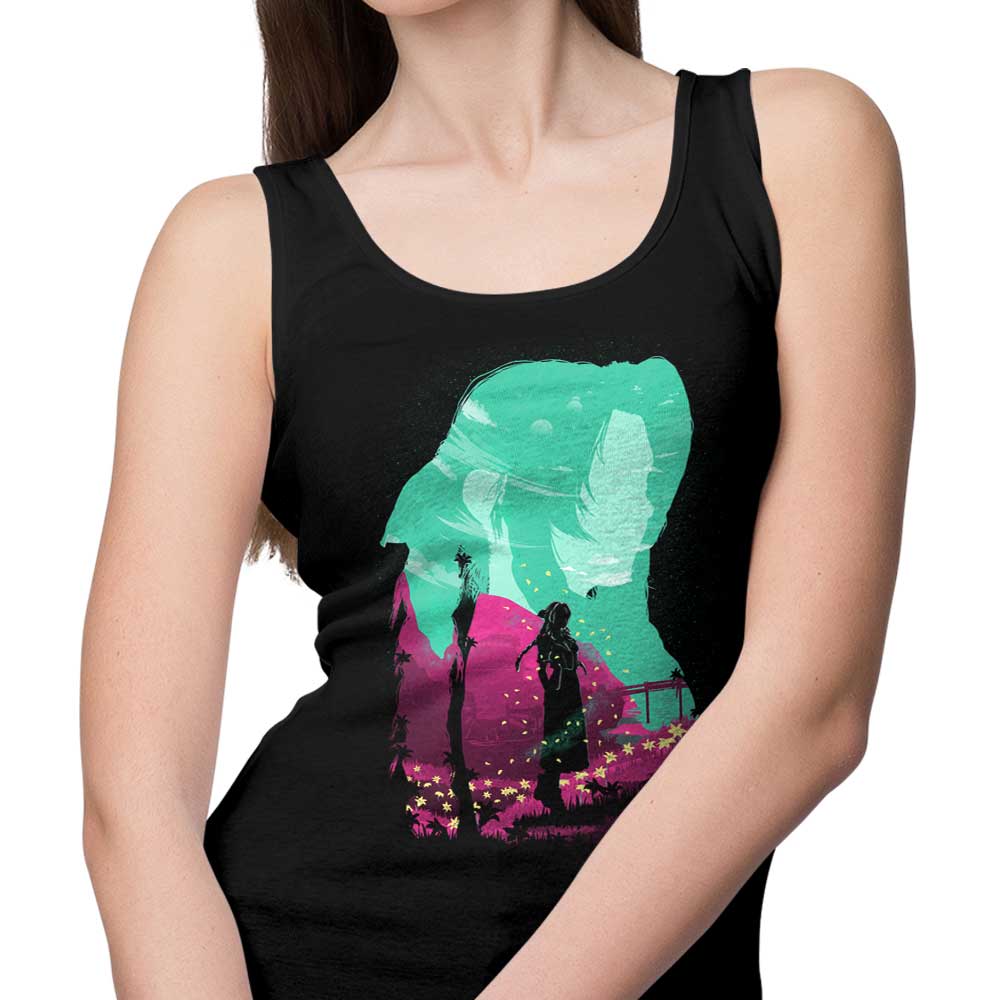 Donnie Illustrations' Comfortable Ancient Landscape Tank Tops