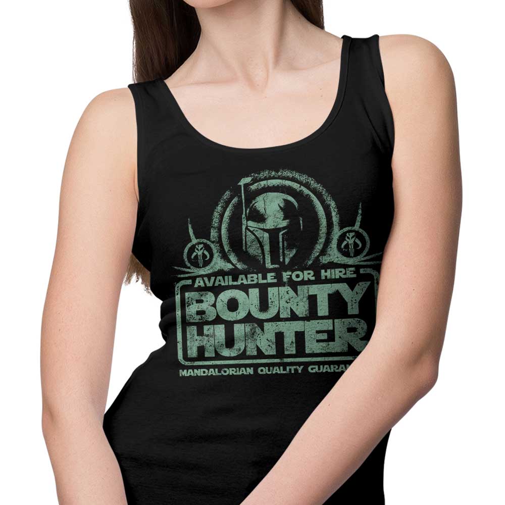 FanFreak's 'Bounty Hunter for Hire' Men's and Women's Comfortable Tank Tops