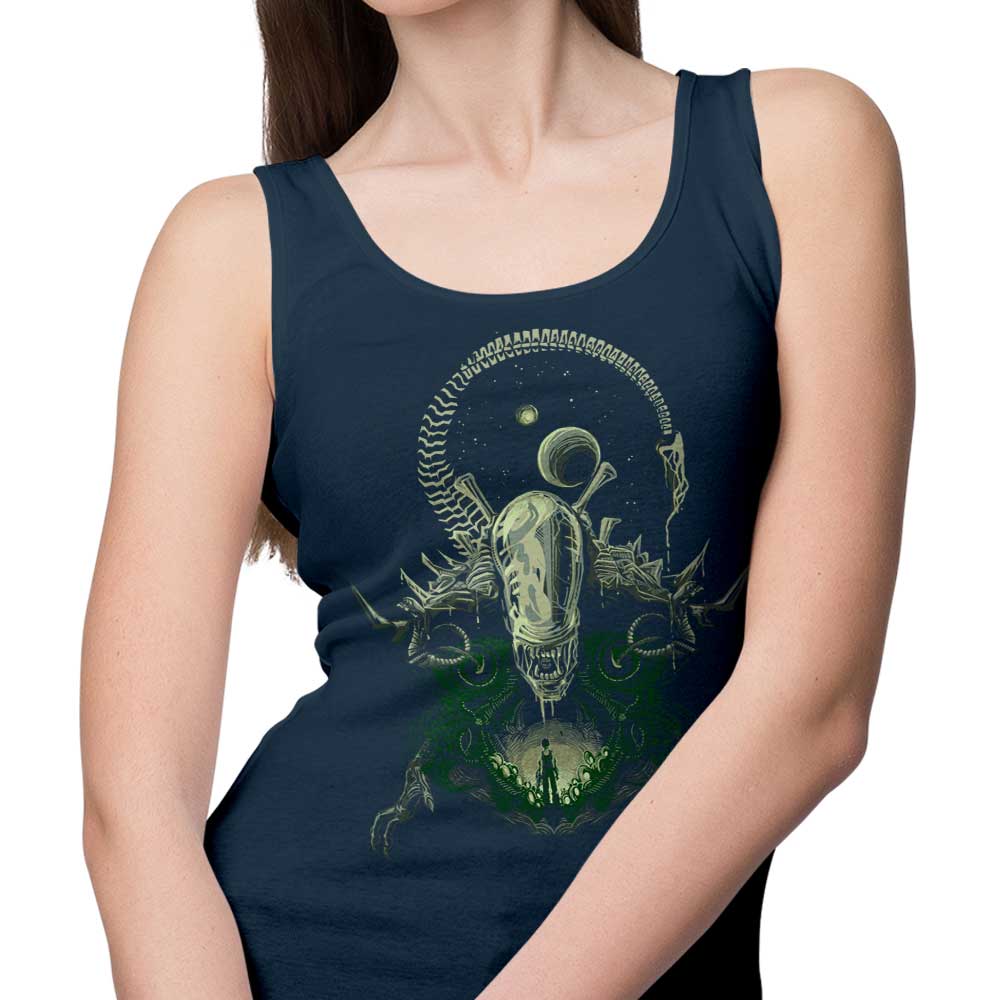 Harantula's Soft and Comfortable Alien Nightmare Tank Tops for All Genders