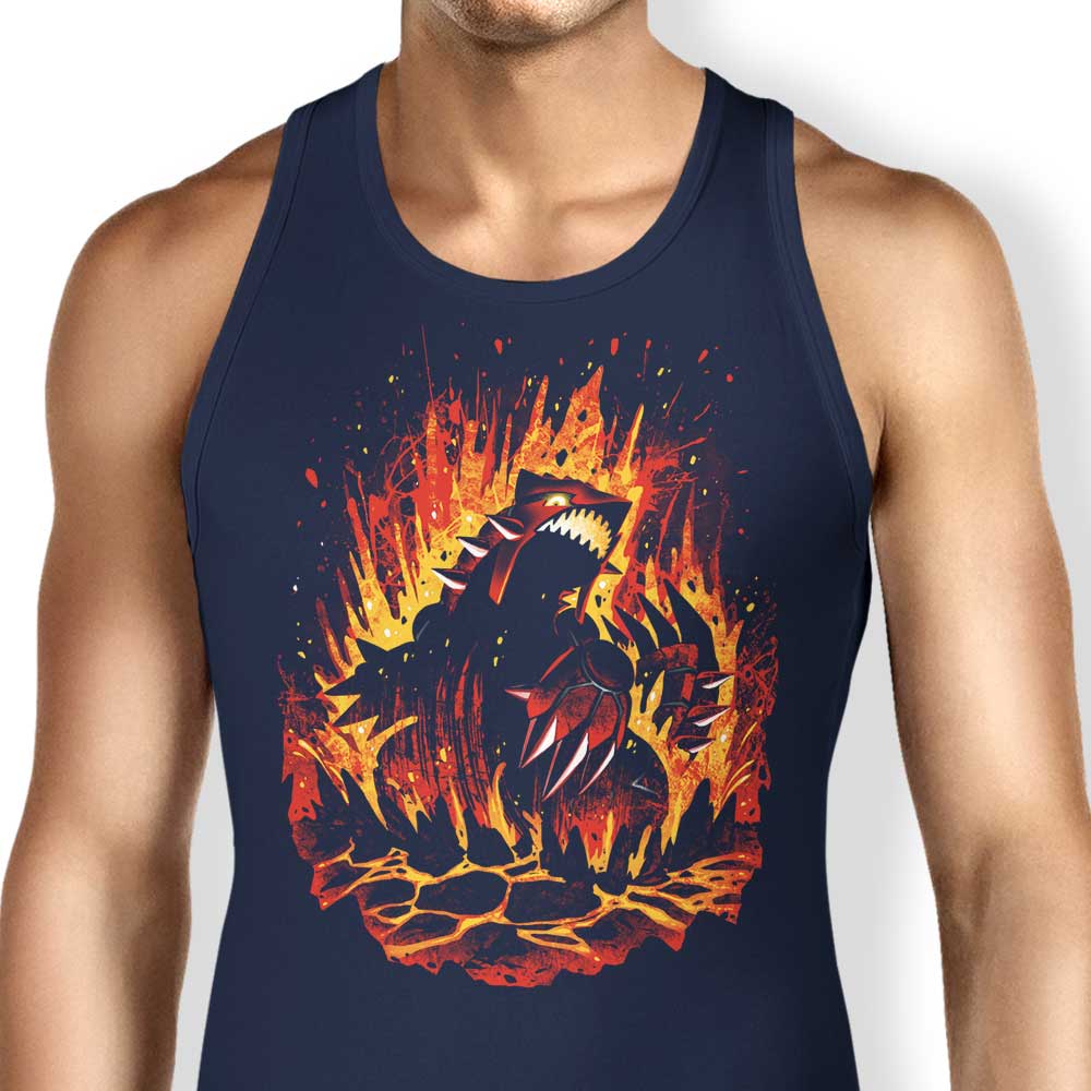 Alemaglia's Magma Cataclysm Stylish Tank Top
