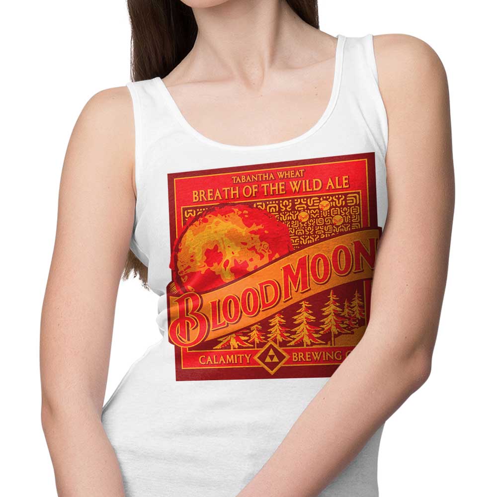 Blood Moon Themed Men's and Women's Unisex Comfortable Tank Top