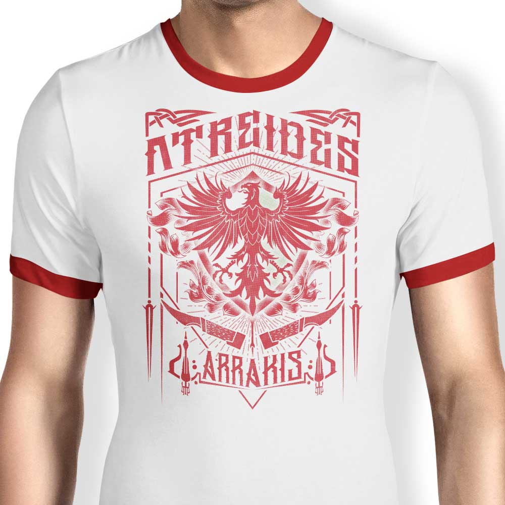 Stylish Classic Atreides Men's Ringer Cotton T-Shirt