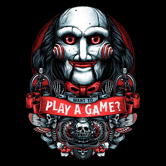 Glitchygorilla's 'Let's Play a Game' Comfortable Tank Tops for All Genders
