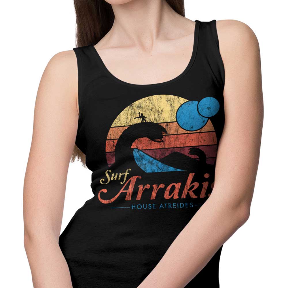Surfing Tank Top - Surf Arrakis by Nemons