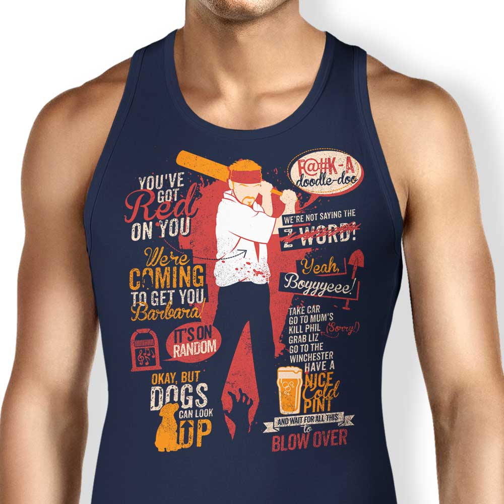 Shaun Quotes Inspirational Men's and Women's Unisex Tank Top Apparel