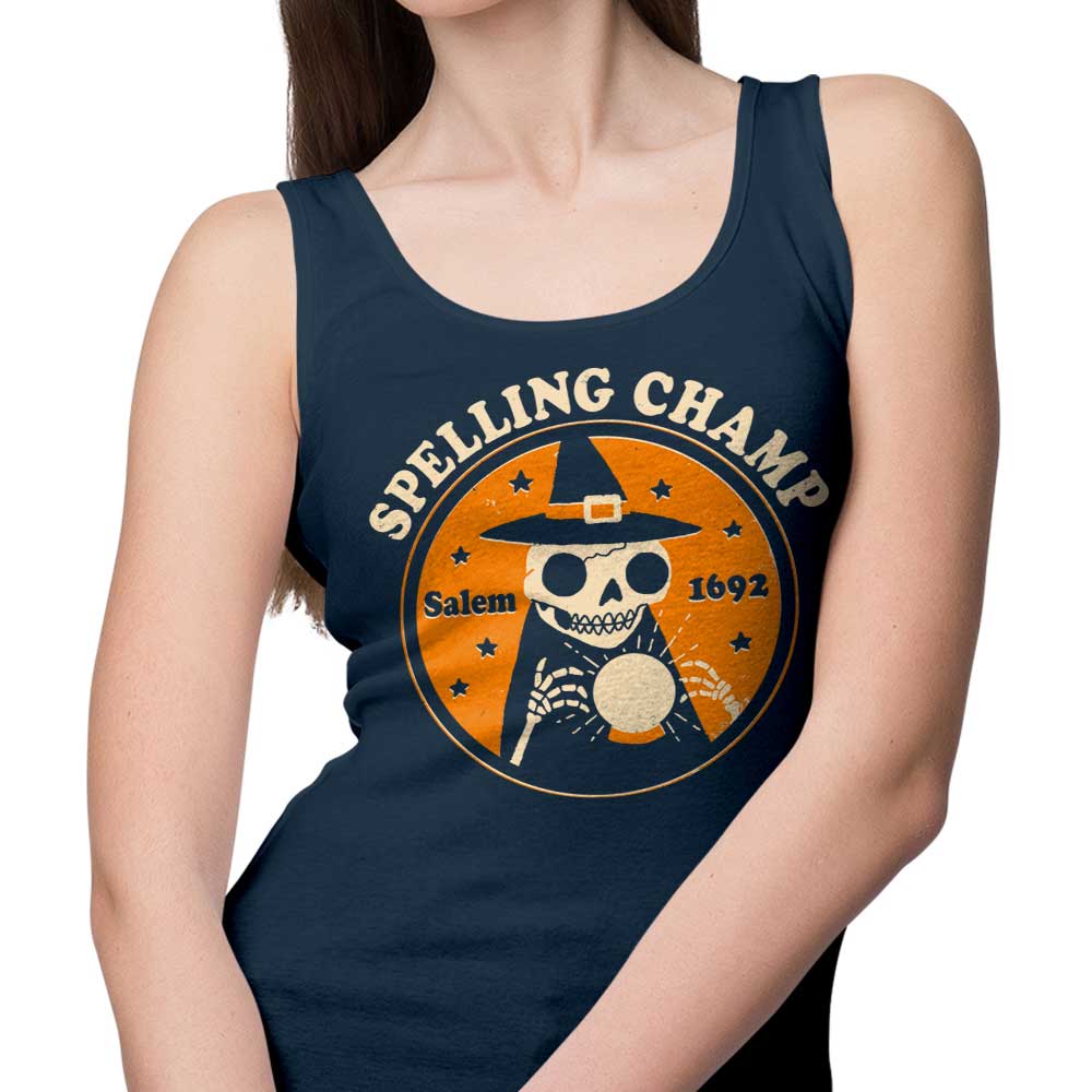 Spelling Champ Men's and Women's Unisex Stylish Tank Top