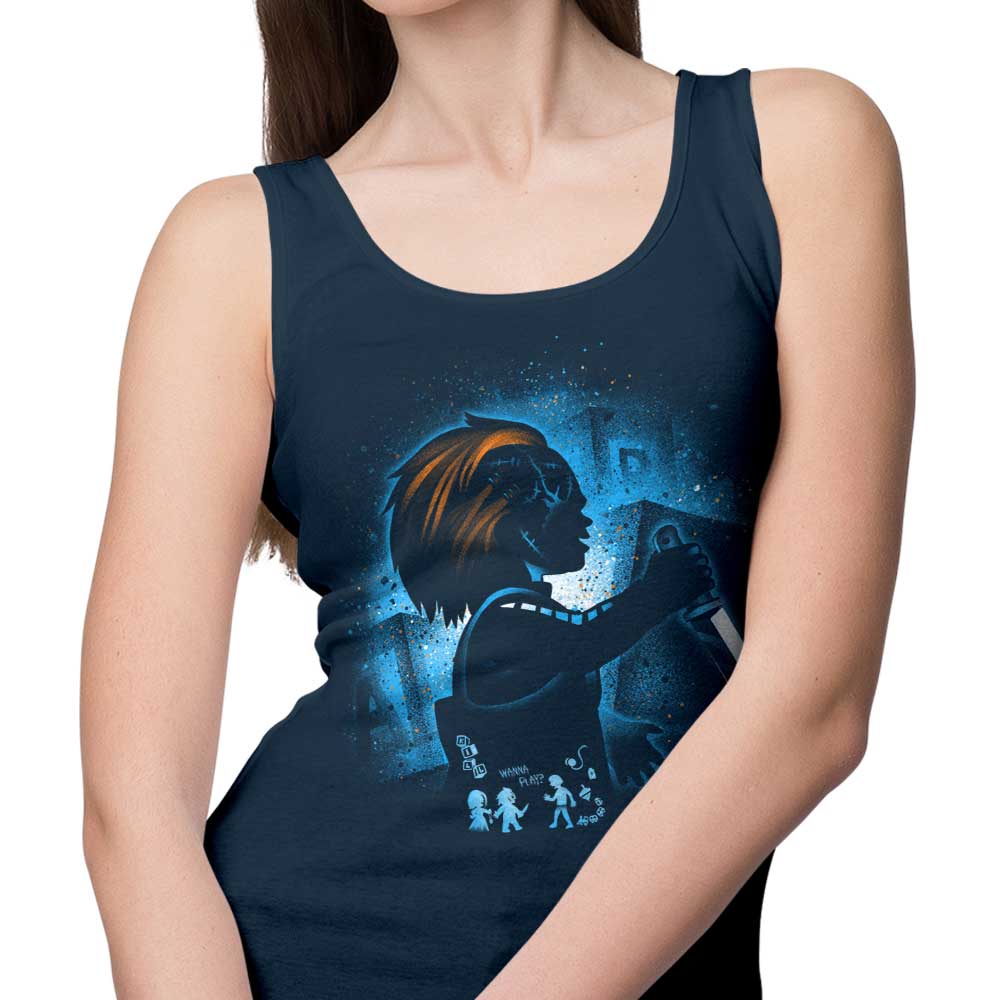 Spooky Doll - Stylish Tank Top by Alemaglia