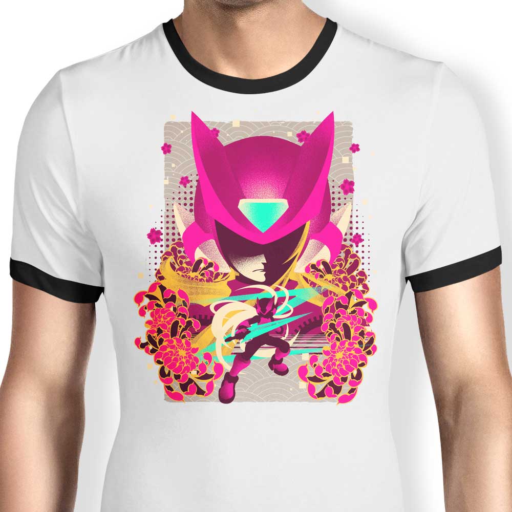 Hypertwenty's Iconic Men's Ringer Z - T-Shirt in S to 4XL Sizes
